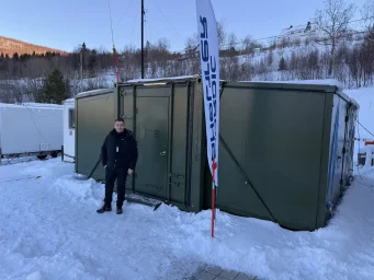 Норвежцы предлагают командовать войсками из бронированных контейнеров Норвежцы предлагают командовать войсками из бронированных контейнеров