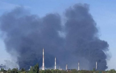 Наносятся удары по военным объектам в Кременчуге, идёт наступление по линии Попасная-Лисичанск в ЛНР Наносятся удары по военным объектам в Кременчуге, идёт наступление по линии Попасная-Лисичанск в ЛНР