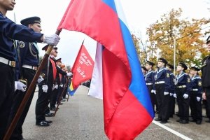 Посвящение в кадеты одновременно прошли около 790 калининградских пятиклассников