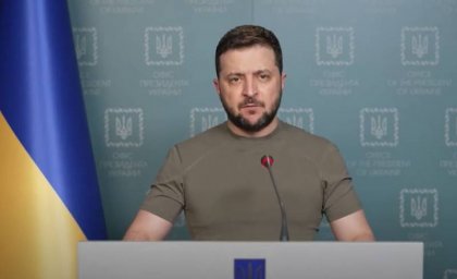 Зеленский заявил о начале «битвы за Донбасс» Зеленский заявил о начале «битвы за Донбасс»