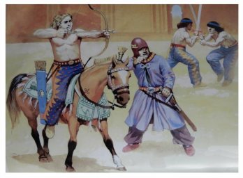 Воины империи ариев VI–VII веков Воины империи ариев VI–VII веков