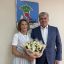 Российская спортсменка пришла на встречу с мэром родного города с флагом США