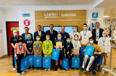 Ученики проекта &laquo;УчимЗнаем&raquo; посетили открытый урок, посвященный Международному дню Нельсона Манделы