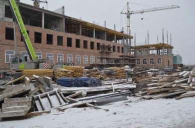 В хакасском селе Белый Яр строят школу на тысячу учеников В хакасском селе Белый Яр строят школу на тысячу учеников