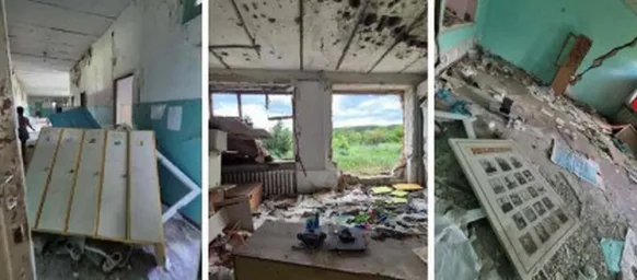 Сами себя и сдали: ВСУ в селе в ДНР превратили школу в опорник, оставив «автографы» на школьной доск Сами себя и сдали: ВСУ в селе в ДНР превратили школу в опорник, оставив «автографы» на школьной доск
