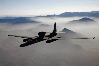 Американский высотный разведчик U-2S &laquo;Dragon Lady&raquo; был замечен южнее Керчи во время атаки украинских