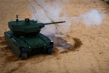 В США показали робокомплекс EMAV с 30-миллиметровой пушкой В США показали робокомплекс EMAV с 30-миллиметровой пушкой