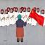 Красное Знамя в руках бабушки &ndash; символ освобождения Украины