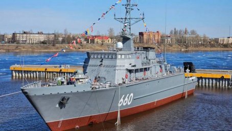 Средне-Невский ССЗ вывел на заводские ходовые испытания построенный для Балтфлота тральщик «Лев Черн Средне-Невский ССЗ вывел на заводские ходовые испытания построенный для Балтфлота тральщик «Лев Черн