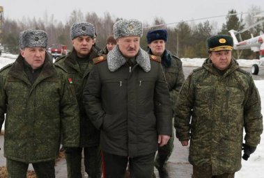 Лукашенко доложили о создании совместной группировки белорусских РСЗО &laquo;Полонез&raquo; и российских ОТРК &laquo;И