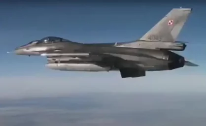 Четыре истребителя F-16 и рота военных из Польши принимают участие в &laquo;ядерных&raquo; учениях НАТО