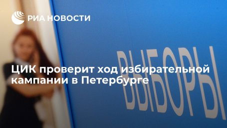 Центризбирком России в срочном порядке проверит ход избирательной кампании в Петербурге