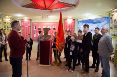 Белорусские школьники посетили тамбовский Многопрофильный кадетский корпус им. Л.С. Демина