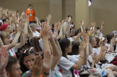 В рамках Детского культурного форума состоялся урок-мастер-класс русского жестового языка &laquo;Как это с