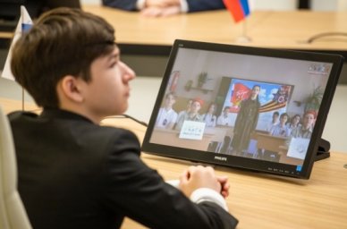 Школьники из новых регионов России приняли участие в онлайн-марафоне «Великий май, победный май!» Школьники из новых регионов России приняли участие в онлайн-марафоне «Великий май, победный май!»