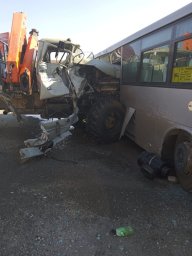 Масштабное ДТП с участием двух автобусов произошло в Приморье Масштабное ДТП с участием двух автобусов произошло в Приморье