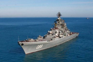 На ракетном крейсере &laquo;Пётр Великий&raquo; прошла тренировка по отражению атаки на главную базу Северного ф
