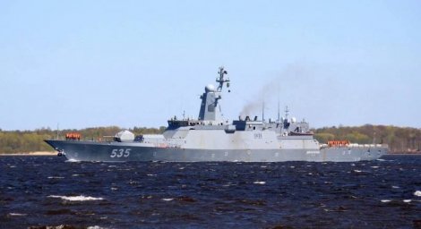 Построенный для Черноморского флота корвет «Меркурий» проекта 20380 вышел на заводские ходовые испыт Построенный для Черноморского флота корвет «Меркурий» проекта 20380 вышел на заводские ходовые испыт