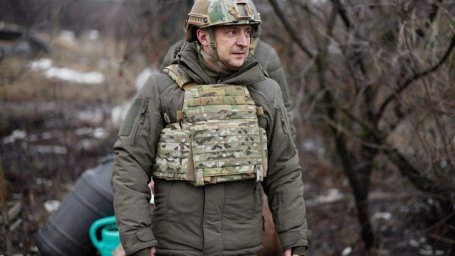 Зеленский побывал в Бахмуте Зеленский побывал в Бахмуте