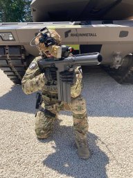Ручной гранатомет Rheinmetall SSW40: калибр 40 мм в виде винтовки Ручной гранатомет Rheinmetall SSW40: калибр 40 мм в виде винтовки