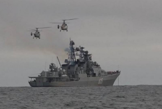 ВМФ России получит корабль с упрощённой площадкой для взлёта-посадки вертолётов и беспилотников