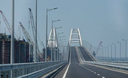 Росавтодор: Два пролета автомобильной части Крымского моста будут готовы в январе и ещё два в феврал