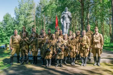 Завершились практические занятия Первой военно-исторической дивизии имени Пионеров Героев по предмет