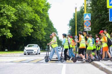В Москве, Кемеровской, Московской и Оренбургской областях реализуется проект «ЮИД в движении. Россия В Москве, Кемеровской, Московской и Оренбургской областях реализуется проект «ЮИД в движении. Россия