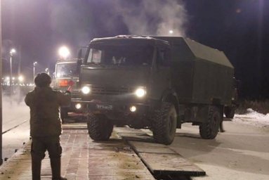 В Белоруссию прибыли морские пехотинцы Тихоокеанского флота РФ