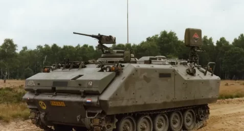 Показаны кадры с захваченной у ВСУ голландской БМП YPR-765