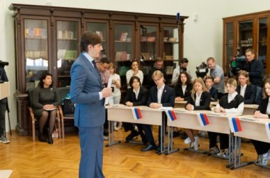 Министр просвещения Сергей Кравцов рассказал школьникам о возможностях развития талантов