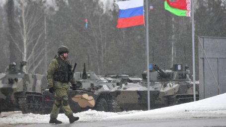 Задачи российской военной группировки в Белоруссии раскрыли власти Задачи российской военной группировки в Белоруссии раскрыли власти