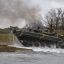 Боевая машина пехоту ВСУ затонула при отработке форсирования водной преграды на лёгкой бронетехнике