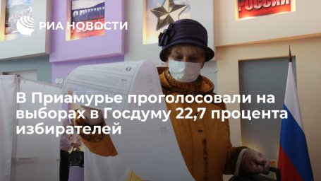 В Приамурье проголосовали на выборах 22,7 процента избирателей по итогам второго дня