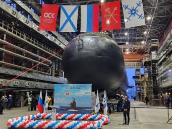 Вторая серийная ДЭПЛ &laquo;Великие Луки&raquo; проекта 677 &laquo;Лада&raquo; спущена на воду в Санкт-Петербурге
