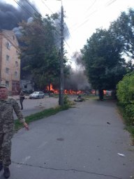 Нанесены ракетные удары по военным объектам в Виннице и Гайсине, слышны взрывы в Тернополе Нанесены ракетные удары по военным объектам в Виннице и Гайсине, слышны взрывы в Тернополе