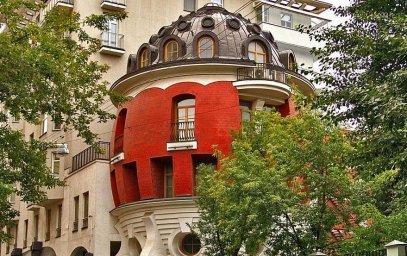 Дом-яйцо, Москва