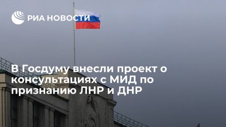 "Единая Россия" внесла в Госдуму проект постановления о признании независимости ДНР и ЛНР "Единая Россия" внесла в Госдуму проект постановления о признании независимости ДНР и ЛНР